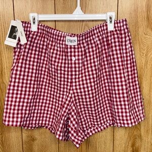 Plaid Women’s Boxer Shorts